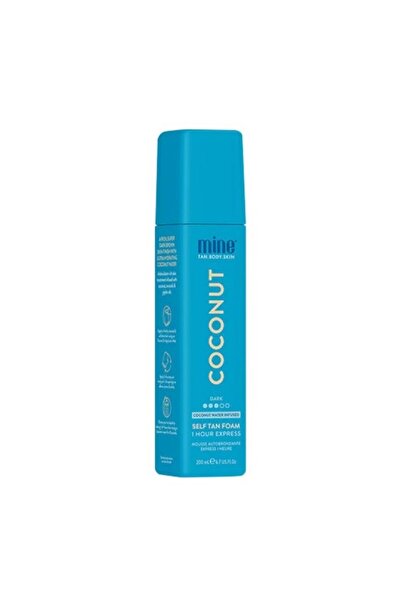 MINETAN Spuma Autobronzanta Apa de Cocos 200 ml - Spuma Autobronzanta