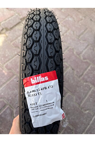 Billas 300 12 BİLLAS BL33 TUBELESS DIŞ LASTİK