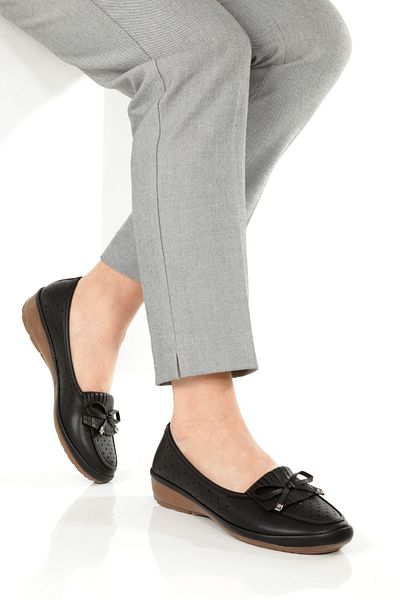 akay ayakkabı Laser, Saddler, Tassel Detail; Wedge Heel Comfort Casual Daily Walking Women's Shoes