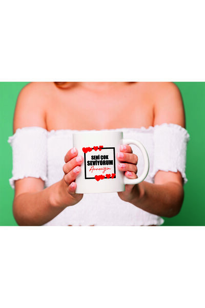 KAREAJANS ANNELER GÜNÜ İÇİN KİŞİYE ÖZEL KUPA BARDAĞI