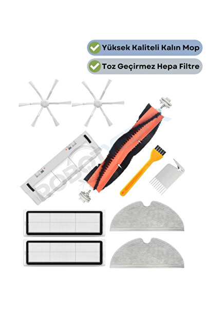 robotyedek Perie de schimb compatibilă cu Xiaomi Vacuum Mop 2 (STYTJ03ZHM) Fi...