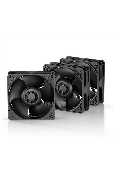 Arctic Ventilator ARCTIC S12038-8K(3 Pack), 120mm, 800 - 8000rpm, Negru