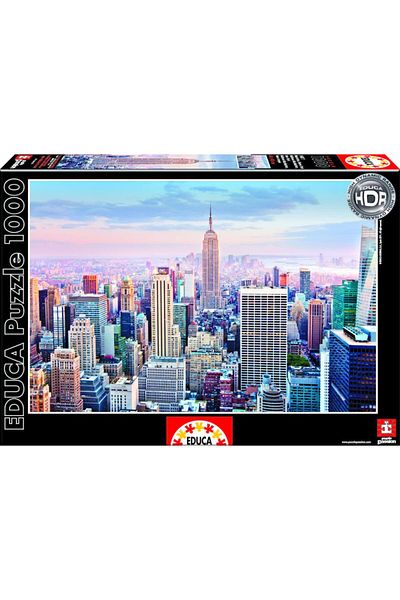 EDUCA Puzzle New York Hdr 1000 Piece Puzzle