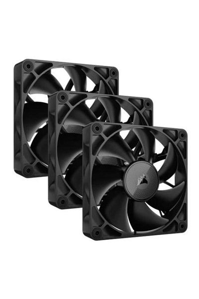 Corsair Kit of 3 Corsair iCUE LINK RX120 fans, 120mm, 2100 rpm, PWM (Black)