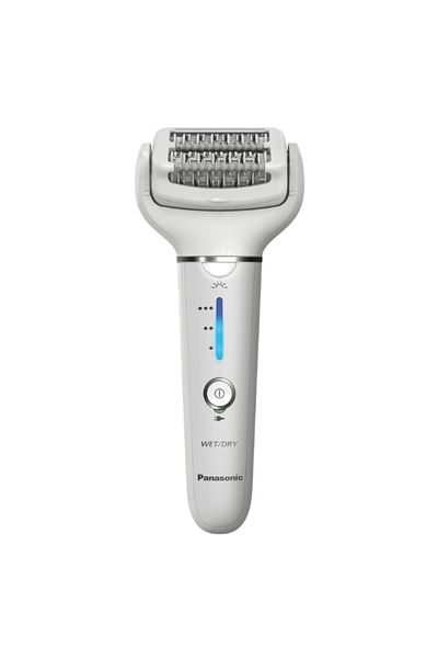 PANASONIC Panasonic ES-EY31-W503 Epilator, Wet & Dry, Cordless, 2 discs & 60 tweezers, Pressure sensor