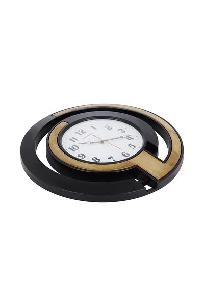 Olsenmark Round Wall Clock OMWC1928 WallMounted, Battery Operated and Durable and 2 YEAR WARRANTY