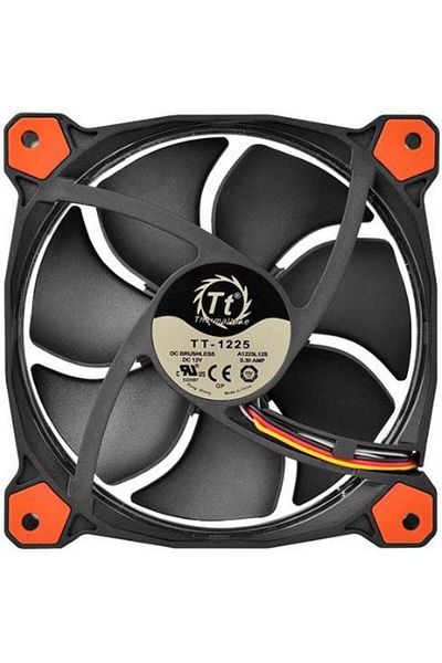 THERMALTAKE Ventilator Thermaltake Riing 12 High Static Pressure RED LED, 120 mm