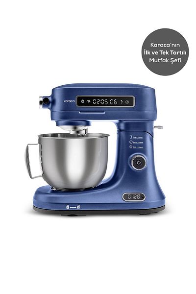 Karaca Karaca Pro Artisan Küchenchef mit Timer- und Waagenfunktion – Midnight Sapphire