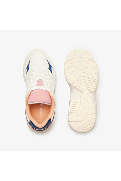 Lacoste Storm 96 Lo Vintage Çocuk Krem Sneaker