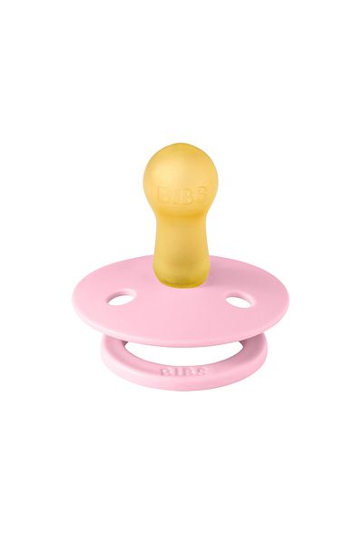 Bibs Color Rubber Pacifier - Baby Pink 6+