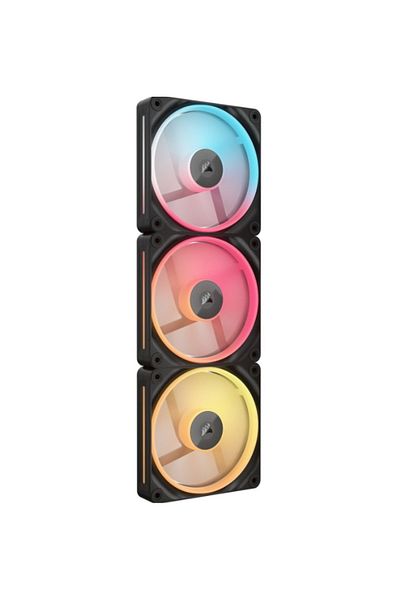 Corsair CORSAIR iCUE LINK LX120-R 3x120mm RGB Fans (Black)