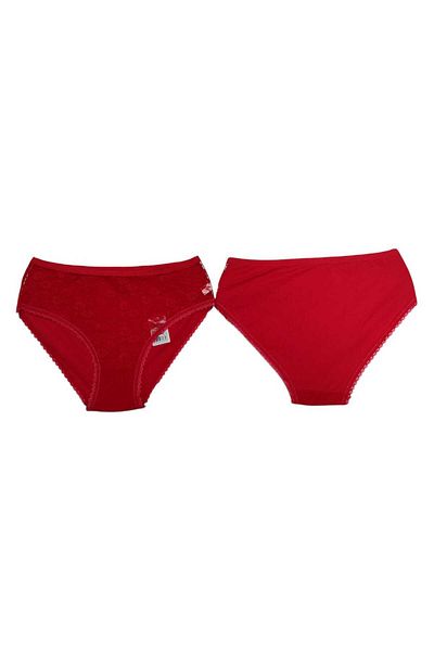 wear treasure Chiloți din dantelă pentru femei, pachet de 3 - spate confortabil din bumbac, respirabil