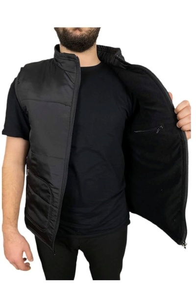 Barbaross Tekstil Black Anorak Inflatable Promotional Vest