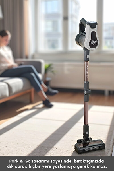 Karaca Vantuz Power Up Max Dik Süpürge Silver 350 W