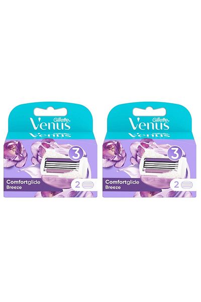 Gillette Venus شفرة جيليت فينوس للنساء 2 قطعة × 2 قطعة
