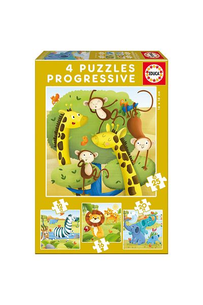EDUCA Progre 12-16-20-25 Pieces Rat Animals