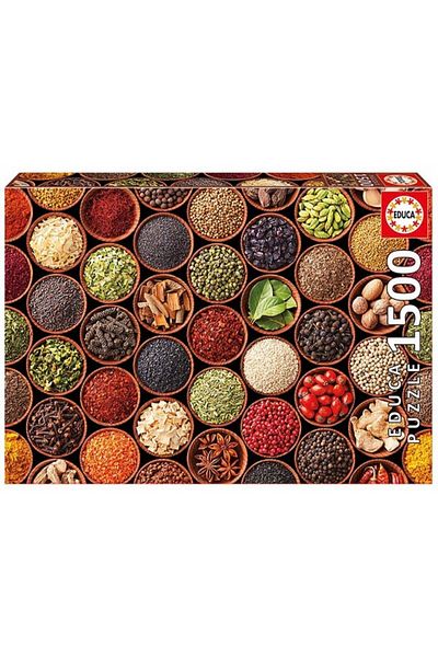 EDUCA Puzzle 1500 Pieces Herbs And Spices 17666