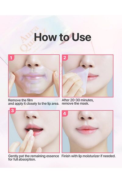 Petitfee Aura Quarts Lip Mask 1ea - Lip Mask
