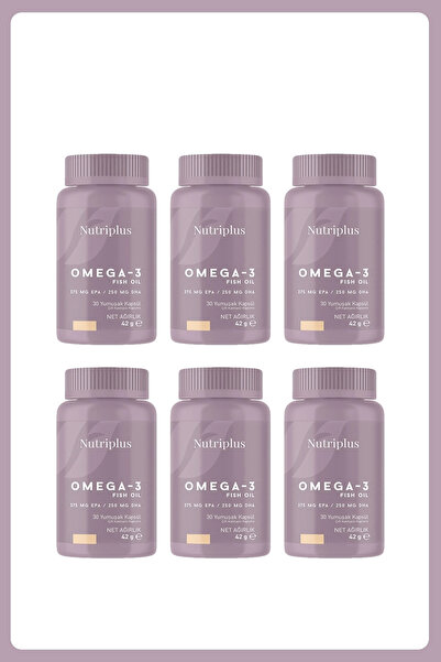 Farmasi نوتريبلس أوميجا 3 زيت السمك 30 كبسولة ناعمة - 6 قطع