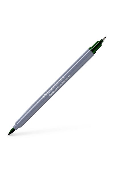 Faber Castell Watercolor Marker Dual Tip Goldfaber Pine Green 267 Faber-Castell