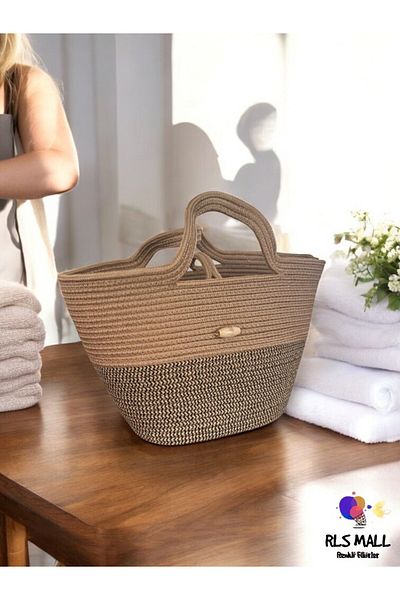 Store Jute Handbag, Handbag, Beach Bag Super Quality with Large Chamber Suitable for Daily Use