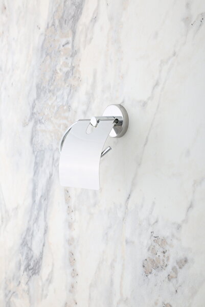 Alper Banyo Mooihome Krom Geniş Kapaklı Kağıtlık (alpyap003)