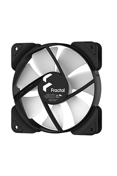 Fractal Design Set of 3 Fractal Design Aspect 12 RGB Black Frame fans, 120mm (Black)