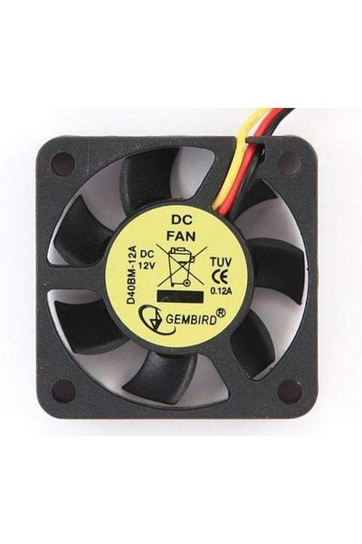 Gembird Ventilator Gembird D40BM-12A, 4000 RPM (Negru)