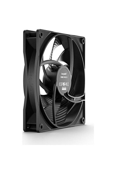 Be Quiet! Ventilatorul taci! Pure Wings 3, 140 mm, 1800 rpm, de mare viteză, PWM (Negru)