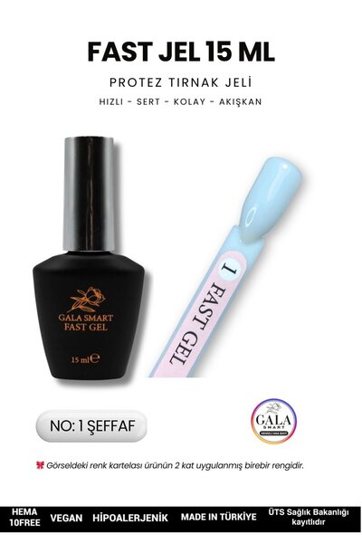 gala smart Akışkan Protez Tırnak Jeli Fast Jel