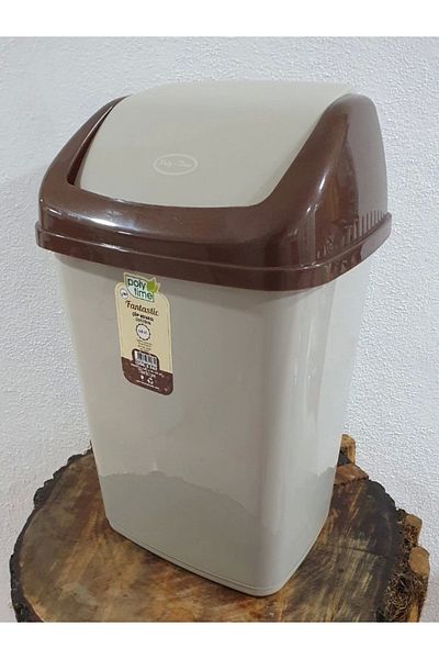 ÇAYLAR AVM Polytime fantastic trash bin /10 litre brown