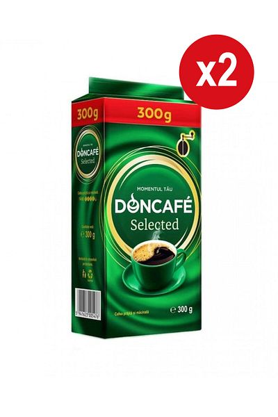 Tchibo Cafea macinata Doncafe Selected, 300 gr X 2