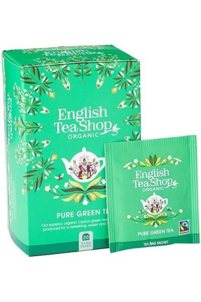 English Tea Shop Organic Pure Green Tea | Blend Of Organic Green Tea With Little Hint Of Citrus | Be