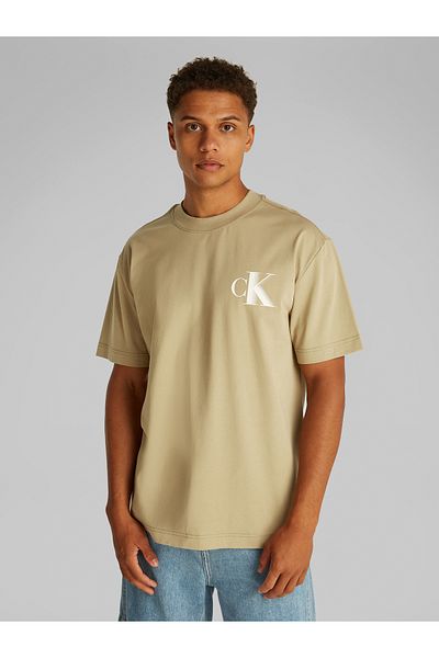 Calvin Klein Calvin Klein Men Brown Bold Short Sleeve T-Shirt