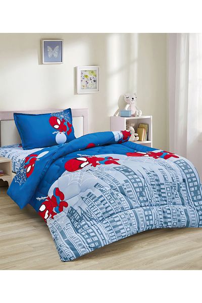 Generic 3 Piece Single Crib Bedding Set, Lightweight Comforter, Suitable for All Seasons G5
