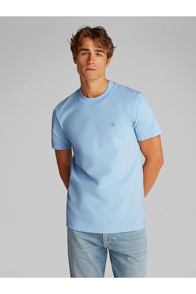 Calvin Klein Calvin Klein Men Blue Heavy Regular Short Sleeve T-Shirt