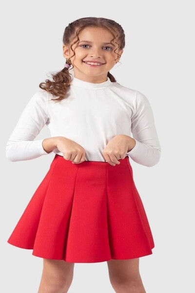 DeKuBaby Efsane Parçalı Dalgıç Kumaş Kız Çocuk Etek