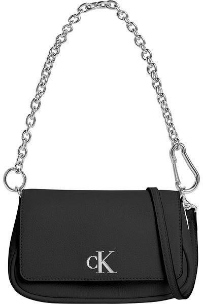 Calvin Klein Calvin Klein Black Minimal Monogram Shoulder Bag