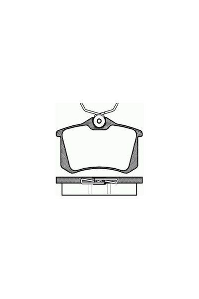 MGA 55202 Arka Fren Balatası Passat (1997-2005) /Polo (2018--) / Golf (1984-2016) / Leon (2000-2016)