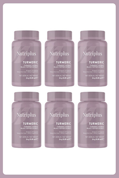 Farmasi Nutrıplus Turmeric Capsule 30 Kapsül - 6 Adet