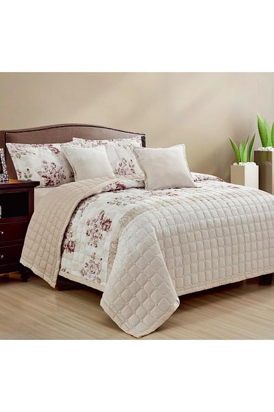 Mark Summer double compressed microfiber mattress to give you elegance, size 230*250 cm
