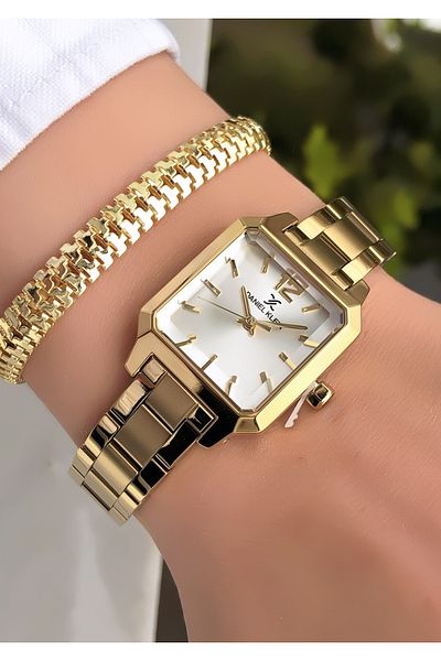 Daniel Klein Original 2 Years Warranty Steel Cord Women's Watch with Bracelet Gift Dkf351H6