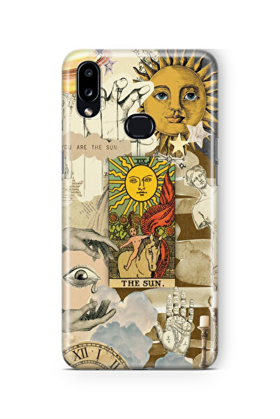 Multitronic Samsung Galaxy A10s Uyumlu The Sun Tasarım Baskılı Şeffaf Kılıf