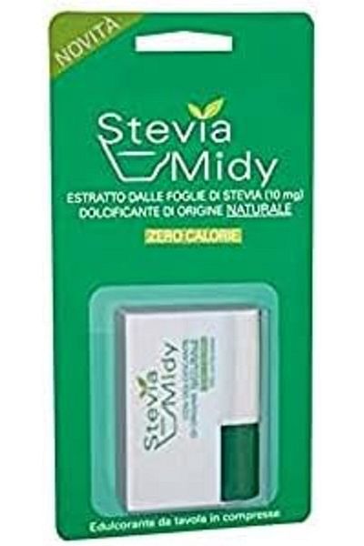 ESI Stevia Midy | Natural Sweetener Extracted From The Leaves Of Stevia | No-Calorie Mix | 100 Table