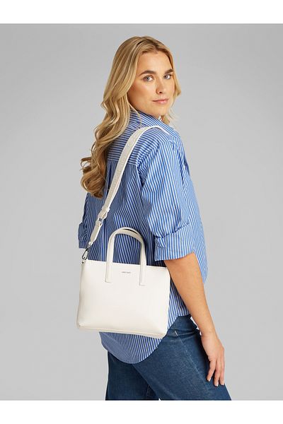Calvin Klein Calvin Klein White Must Small Tote Bag