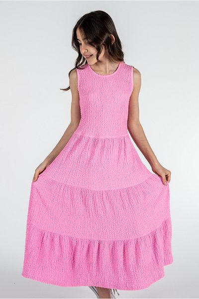 Kyron Girl's Wrinkled Dress