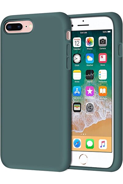 izzytech حافظة آيفون 8 بلس، حافظة آيفون 7 بلس، [سلسلة ناعمة الملمس] سيليكون ن...