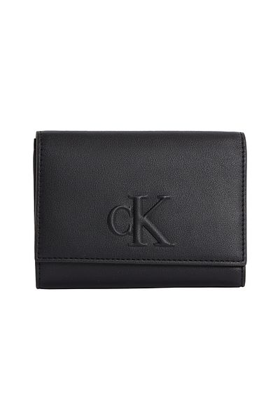 Calvin Klein Women Black Sculpted Medium Wallet