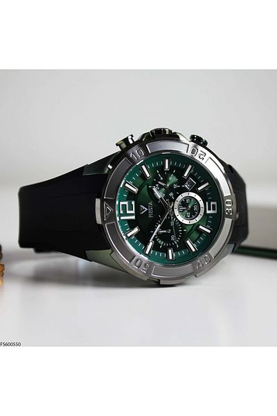 Fiesta Fs 600550   Men's Wrist Watch with Silicone Cord