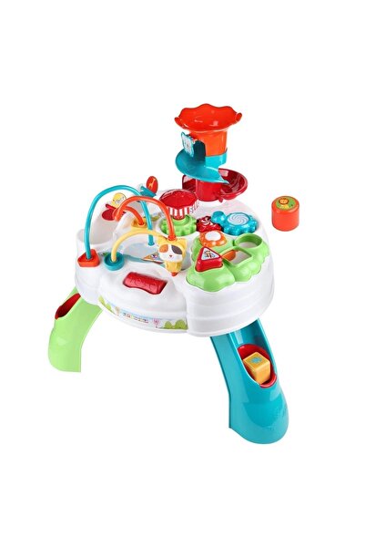 babydoor Toys Türkçe Konuşan Eğitici Aktivite Masası Bebek Oyun Masası